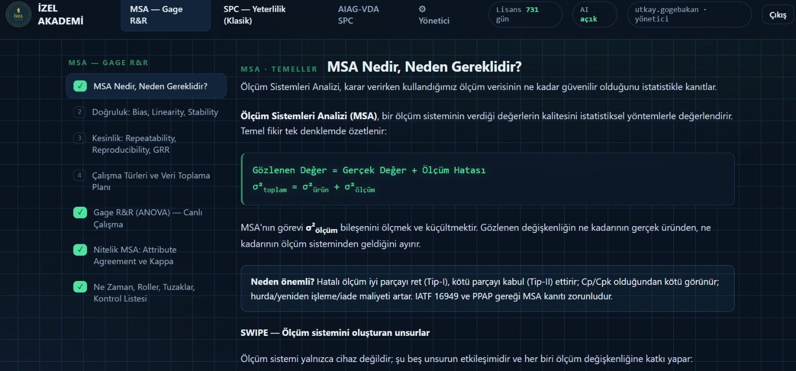 Lisanslı Ürün (2 Yıl) MSA & SPC EĞİTİM SCRİPTİ (AI DESTEKLİ)