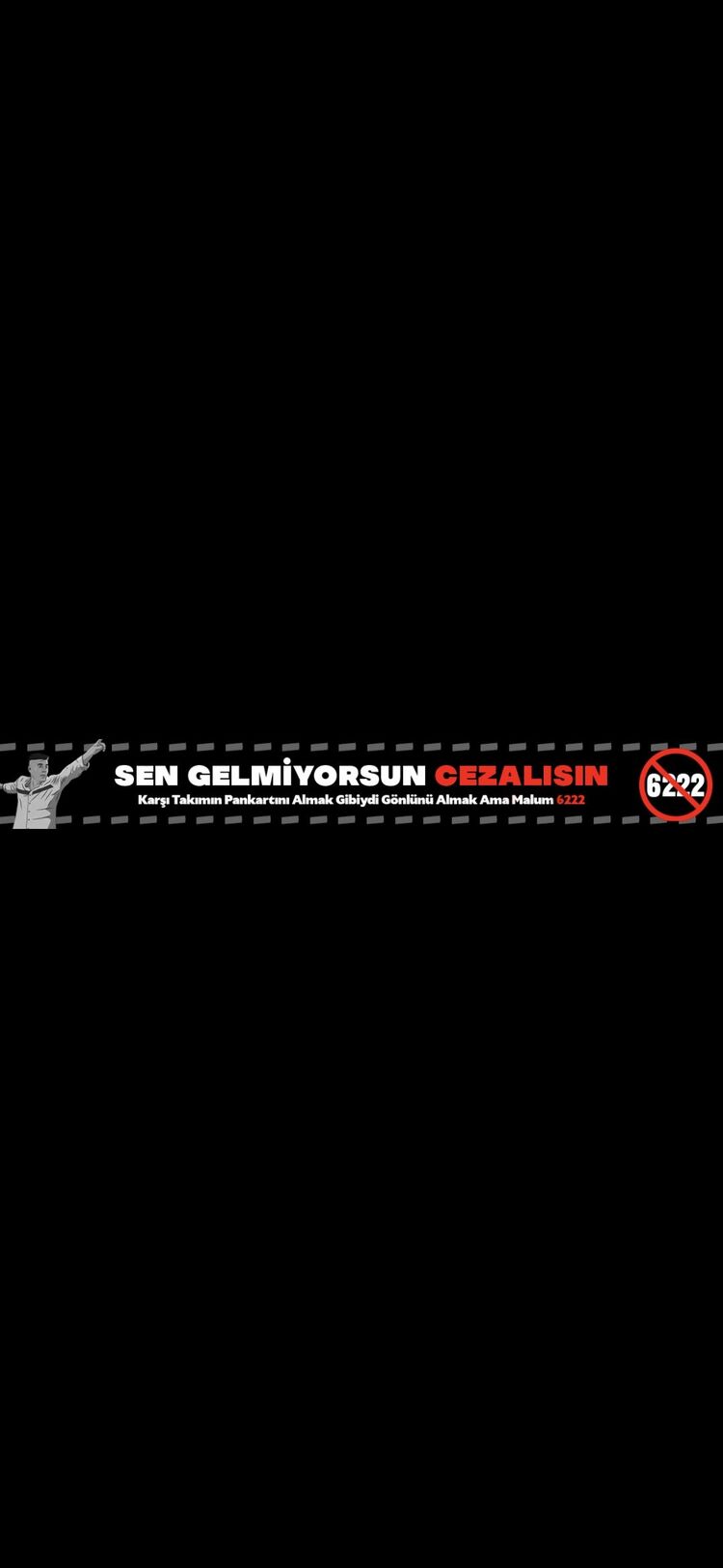 Sen Gelmiyorsun Cezalısın Dokuma Atkı 6222