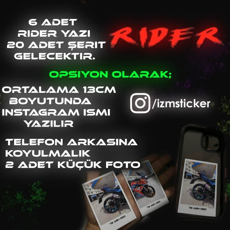 RIDER REFLEKTIF VERSIYON