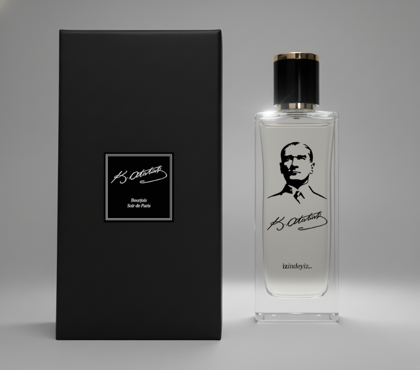 Mustafa Kemal'in Parfümü - Asil bir miras. | Soir de Paris 50ml | Rozet Hediyeli!