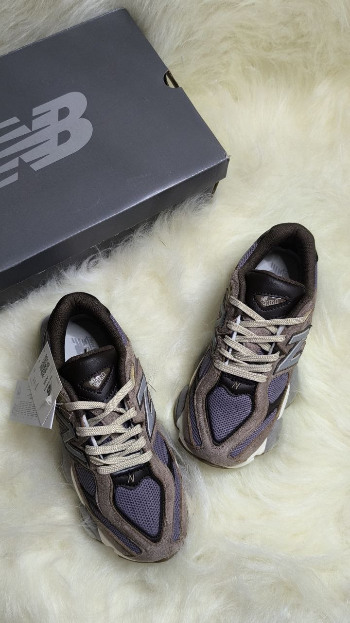 NEW BALANCE 9060 COFFEE-PURPLE