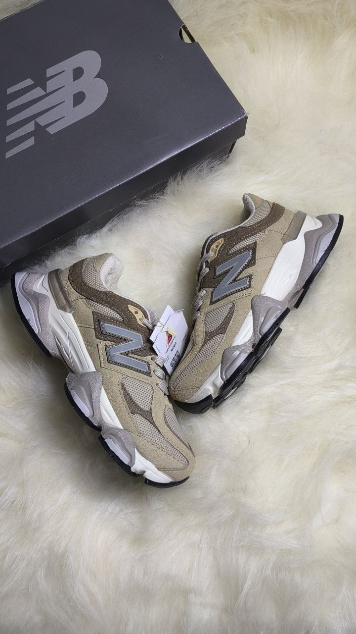 NEW BALANCE 9060 CREAM-COFFEE