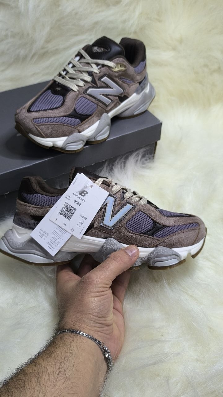 NEW BALANCE 9060 COFFEE-PURPLE