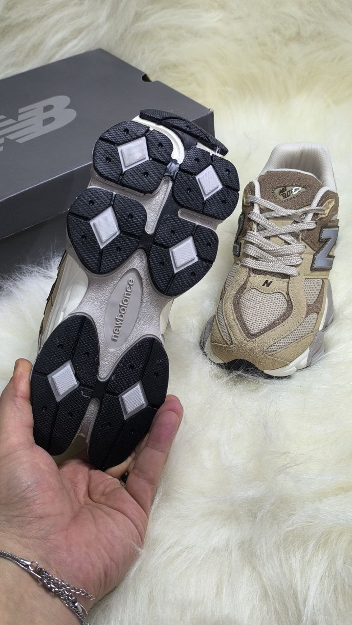 NEW BALANCE 9060 CREAM-COFFEE
