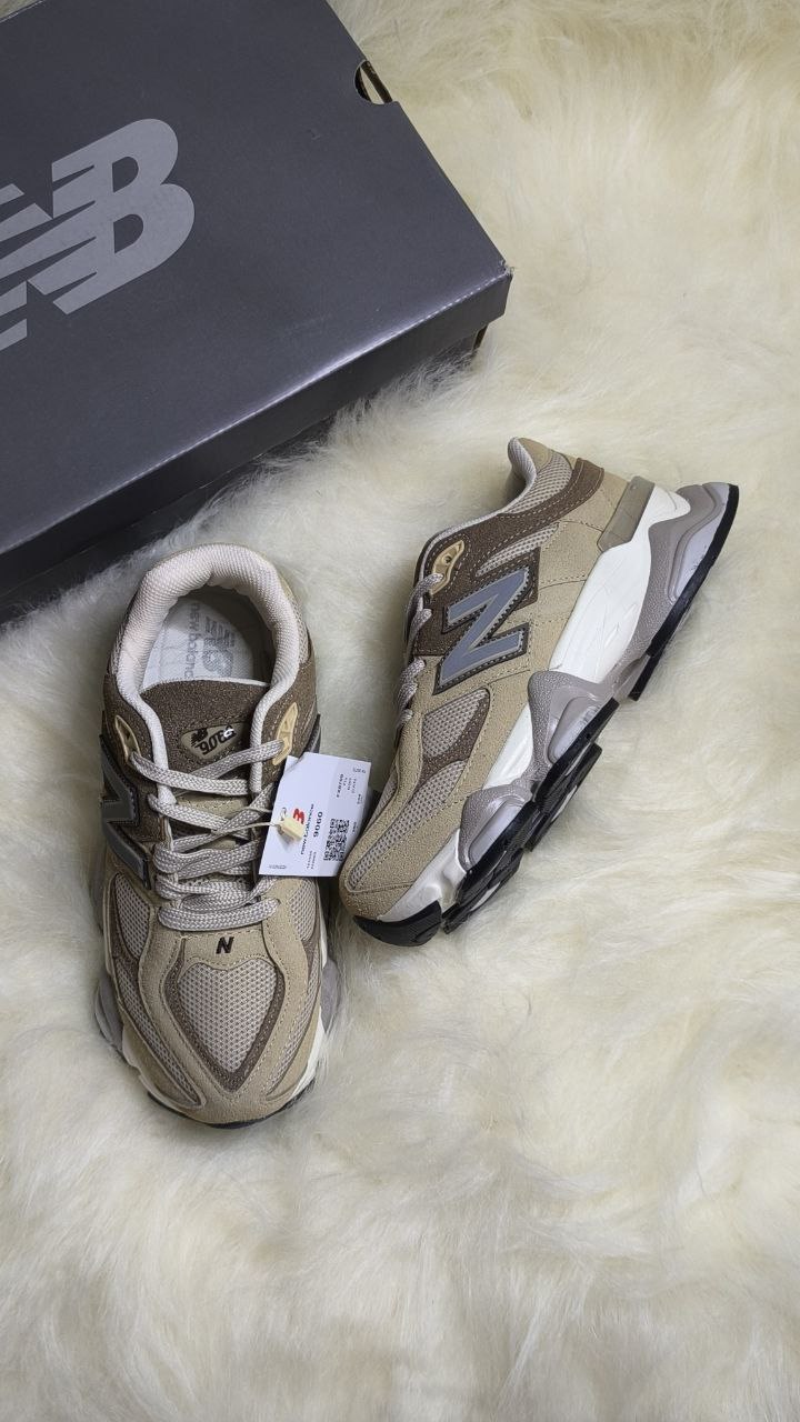 NEW BALANCE 9060 CREAM-COFFEE