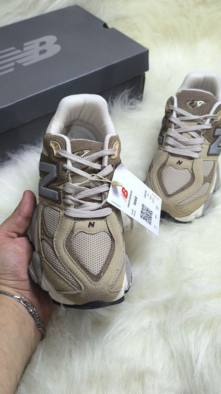 NEW BALANCE 9060 CREAM-COFFEE