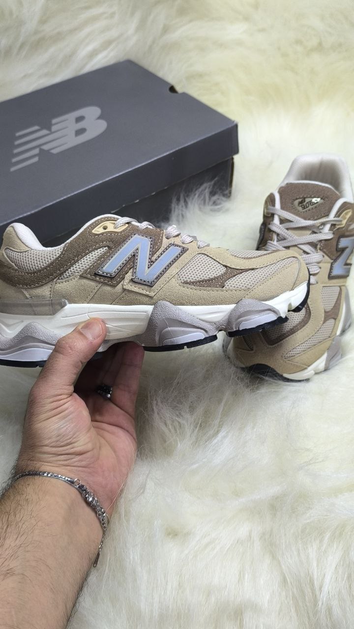 NEW BALANCE 9060 CREAM-COFFEE