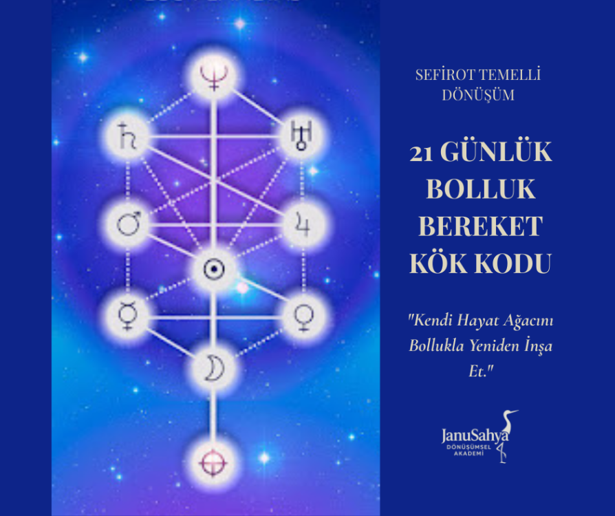Sefirot Temelli: 21 Günlük Bolluk Bereket Kök Kodu Programı