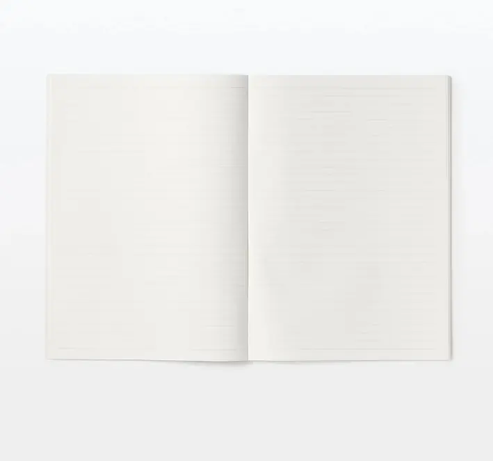 Muji Renkli Defter Seti - 5 Adet B5 Çizgili Defter