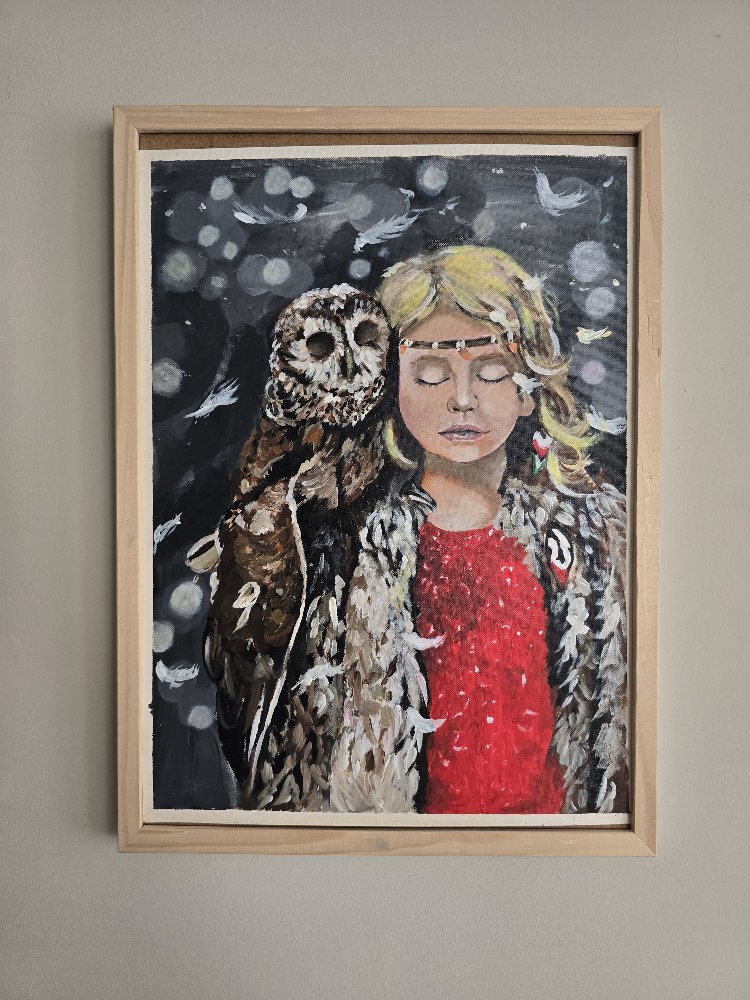 Sessizlik - Akrilik Boya | Özgün Sanat Eseri