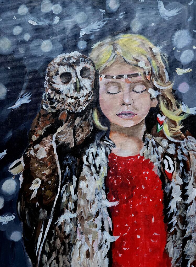Sessizlik - Akrilik Boya | Özgün Sanat Eseri