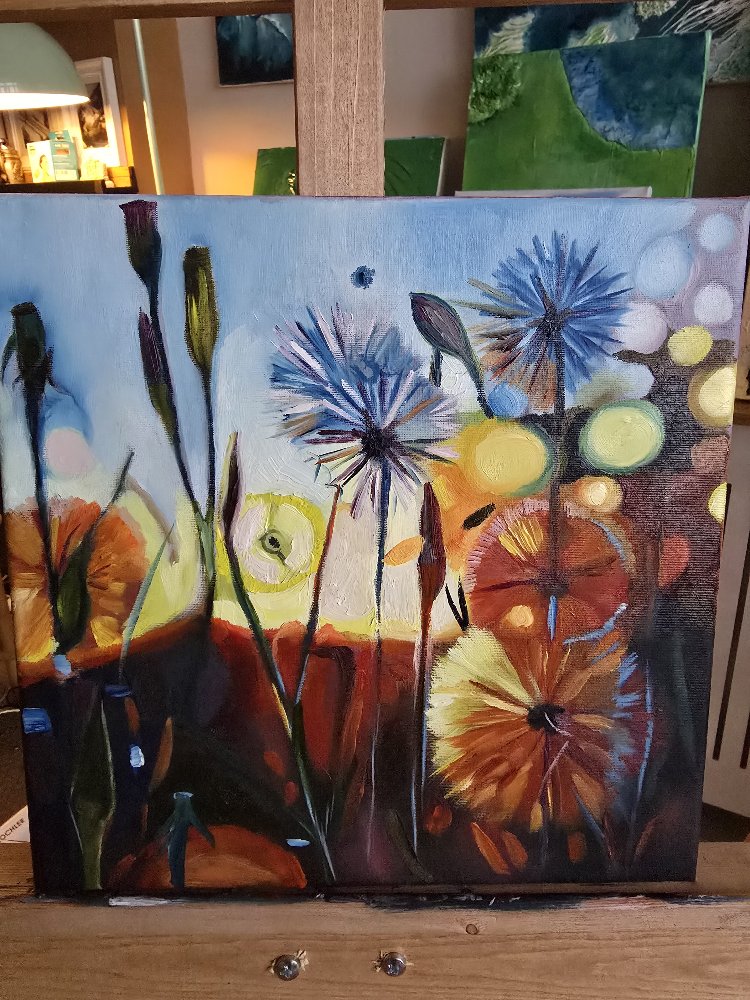 Gün Işığı – Orijinal Yağlı Boya Tablo (30×30)