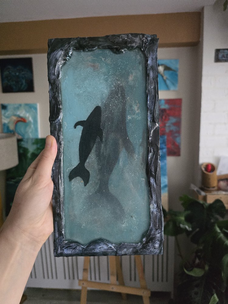 Gezgin – Özgün Sanat Eseri (15×30)
