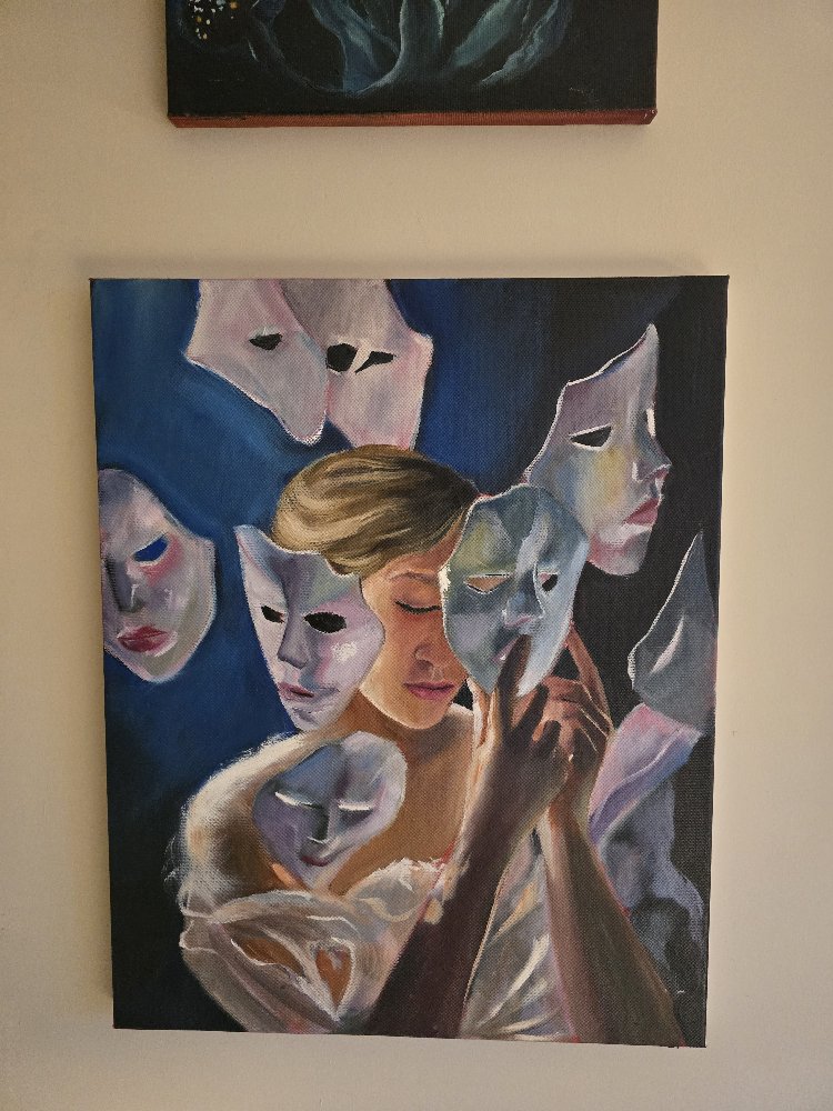 “İncelikler Yüzünden” – Orijinal Yağlı Boya Tablo (40x50 cm)