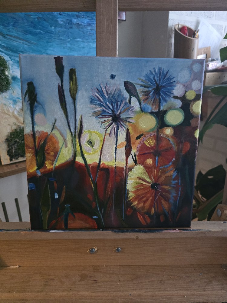 Gün Işığı – Orijinal Yağlı Boya Tablo (30×30)