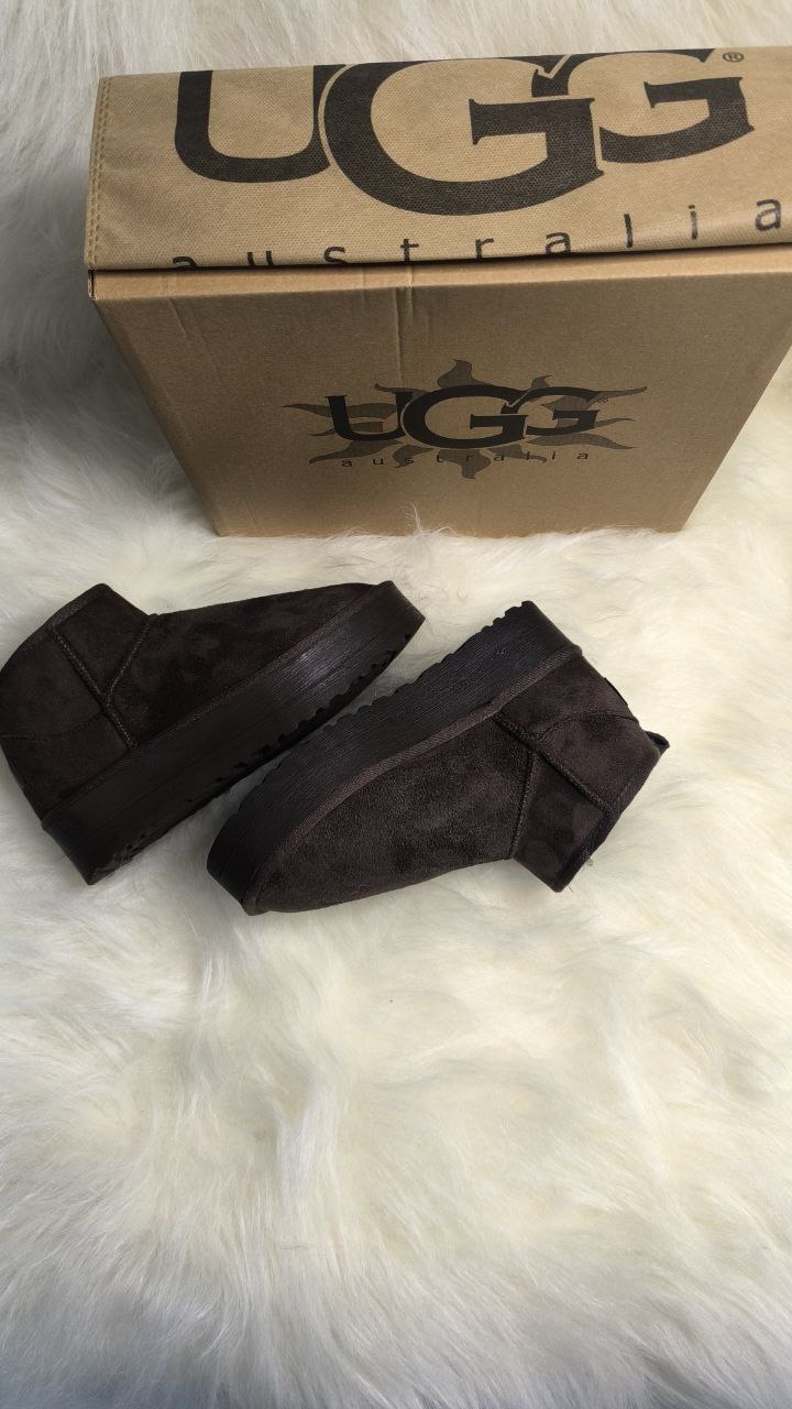 UGG ULTRA MİNİ PLATFORM TABAN COFFEE