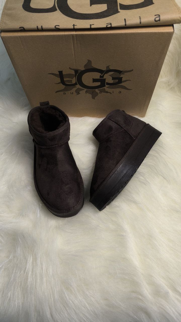 UGG ULTRA MİNİ PLATFORM TABAN COFFEE