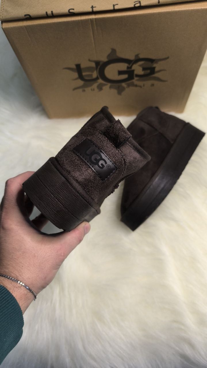 UGG ULTRA MİNİ PLATFORM TABAN COFFEE