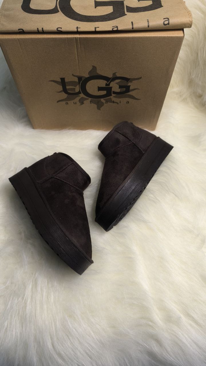 UGG ULTRA MİNİ PLATFORM TABAN COFFEE