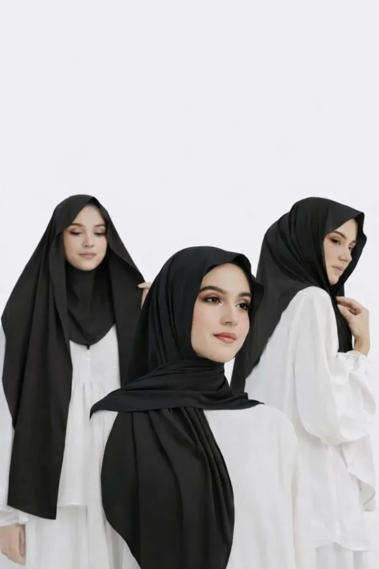 Jefayya Pratik Şal Hazır Pashmina – İç Bone Entegre – Kolay Kullanım