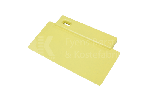 71900-4 Sarı renk 200 x 125 mm ölçümde, 3 kazıma kenarlı,Metal + X-Ray-