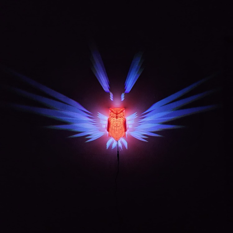 Baykuş Gece Lambası – JetJest 3D İllüzyon RGB LED Lamba