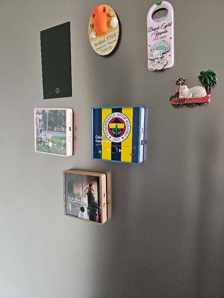 JetJest Aile/Çocuk Temalı Kişiye Özel Müzikli Magnet