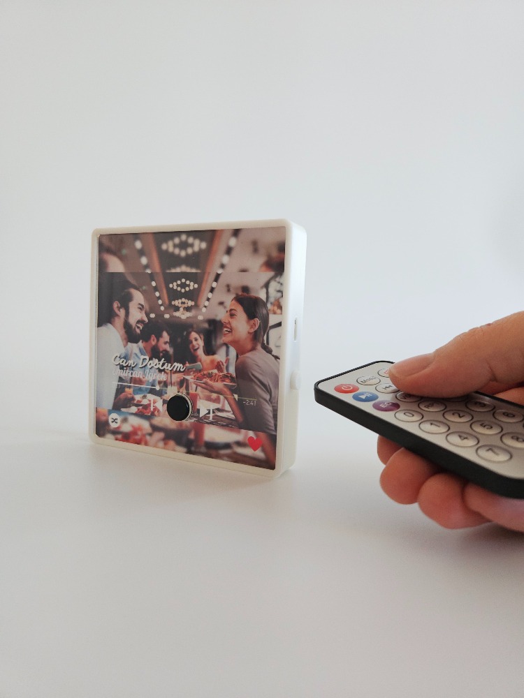 JetJest Sevgili Temalı Kişiye Özel Müzikli Magnet