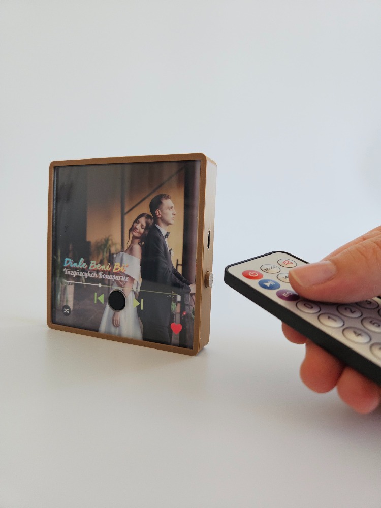 JetJest Evlilik/Eş Temalı Kişiye Özel Müzikli Magnet
