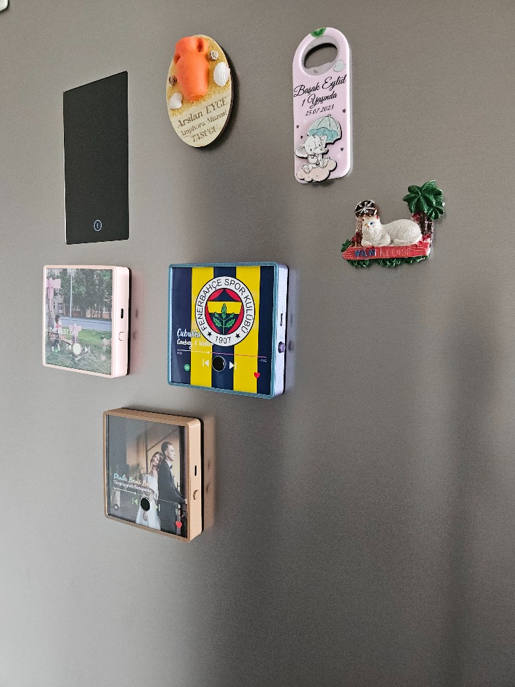 JetJest Sevgili Temalı Kişiye Özel Müzikli Magnet