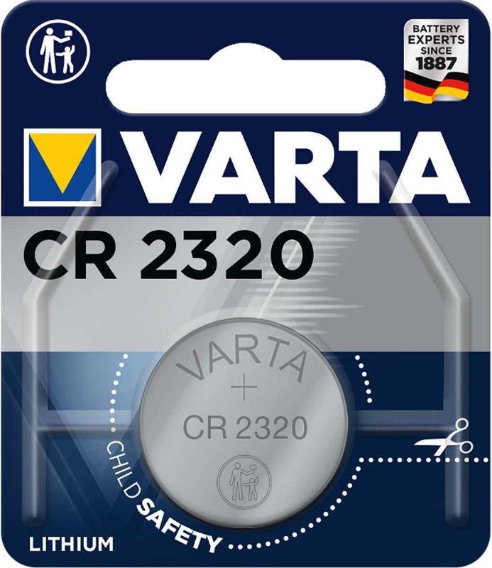 1 adet Varta CR2320 6320 pil 3V 3 Volt Lithium Lityum cell batteries battery jetnetcomtr