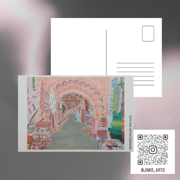 Marrakech - kartpostal