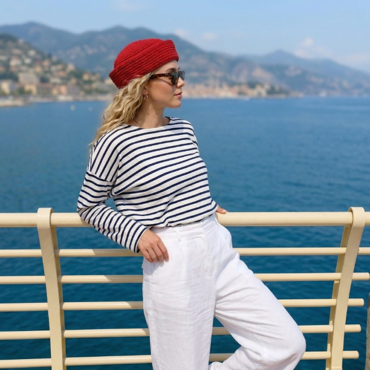 Sailor Style Hat