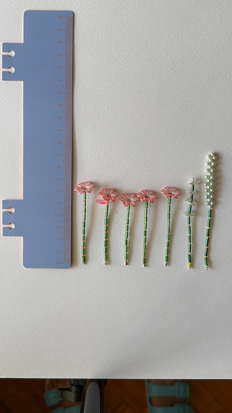 Sakura Buket Anahtarlık - Pembe