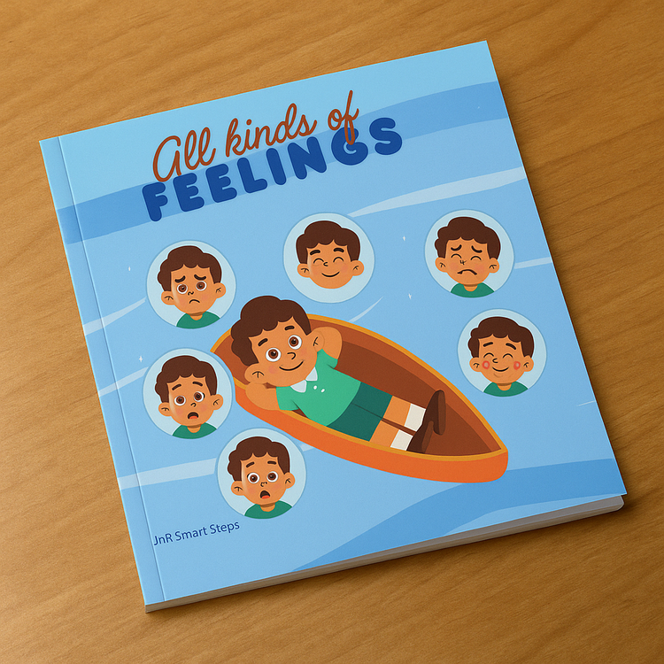 Bilingual children’s storybook "All Kinds of Feelings/Tüm Duygular''