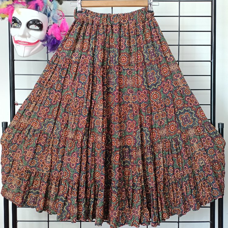 mandala desen Viskon etek