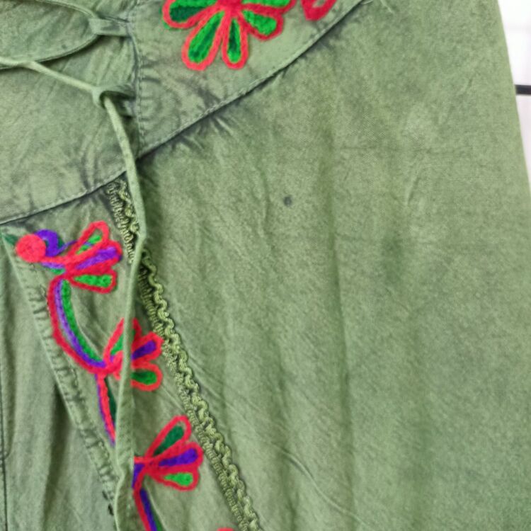 Bahar şenliği kapaklı şalvar/pantolon
