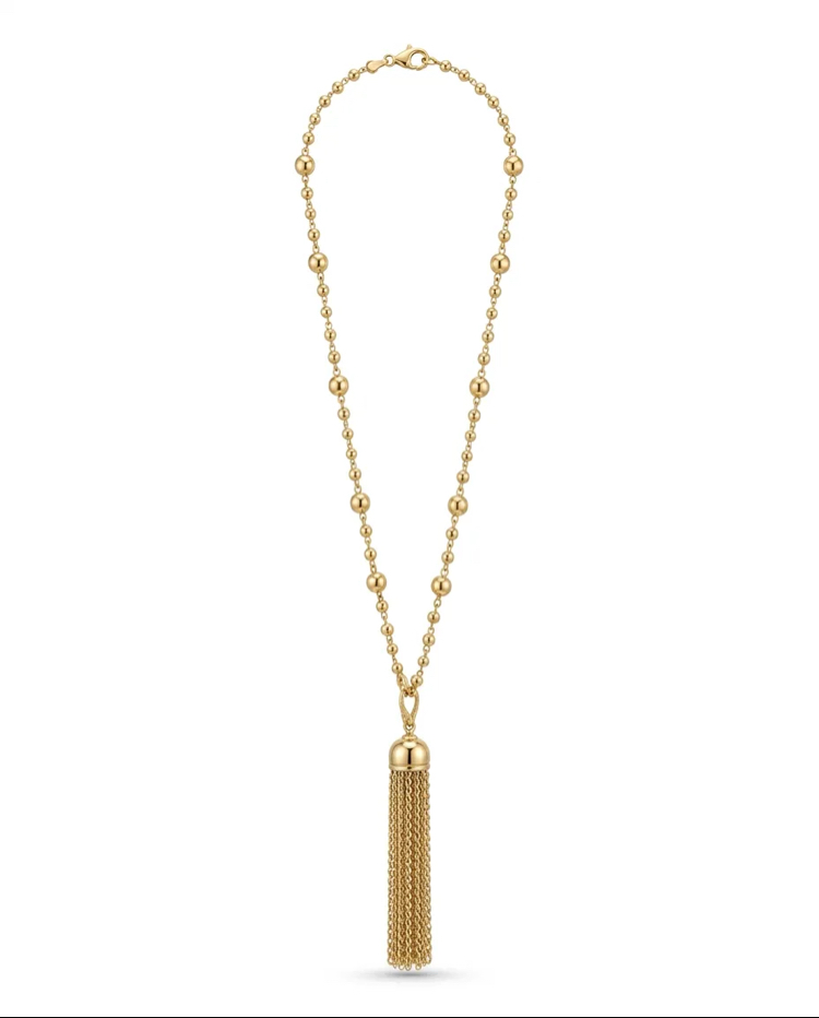Bead tassel kolye