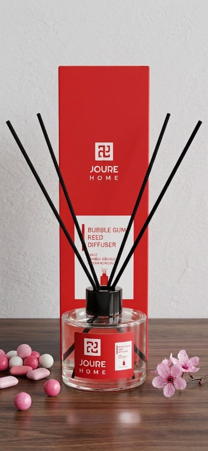Bubble Gum Reed Diffuser - Sakız Çubuklu Ortam Kokusu
