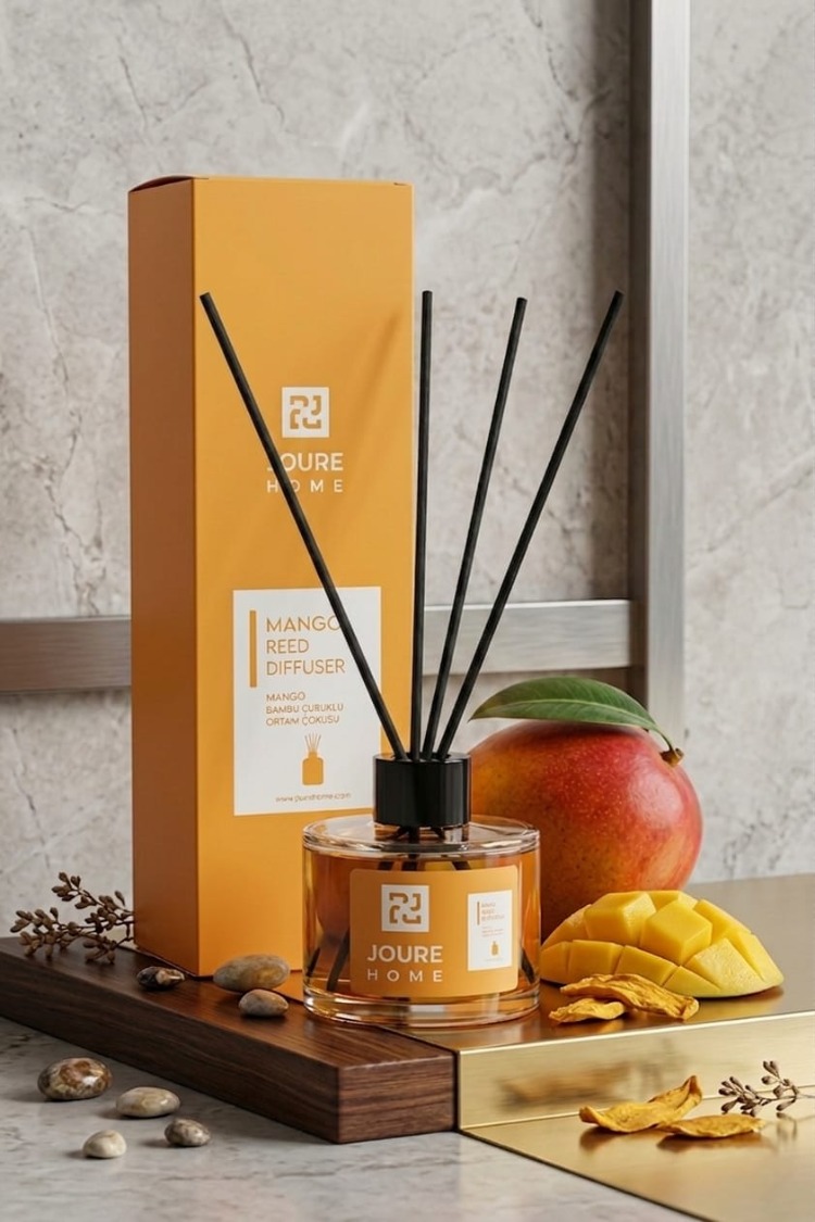 Mango Reed Diffuser - Mango Bambu Çubuklu Ortam Kokusu