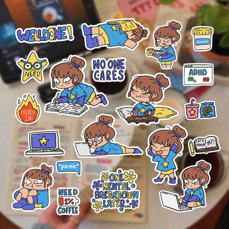 Study Sticker Pack