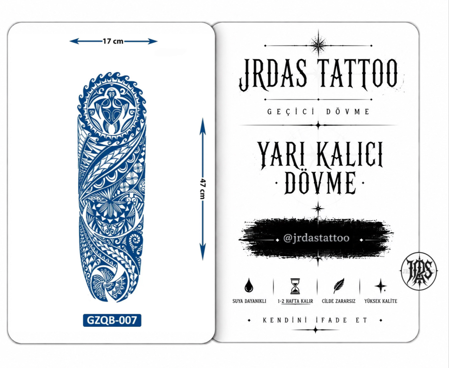 MAORİ GEÇİCİ DÖVME 