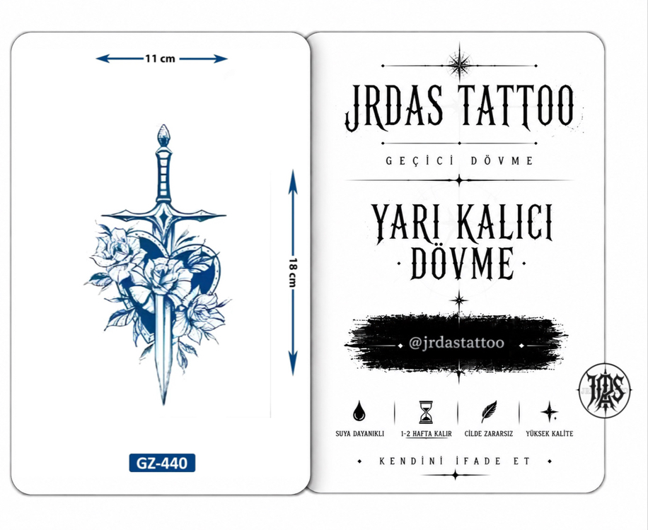 KILIÇ VE GÜL DÖVME 