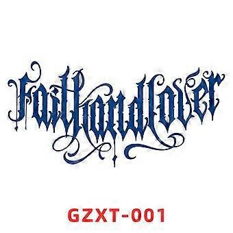 FAİTHANDLOVER GOTİK YAZI GÖĞÜS DÖVME 