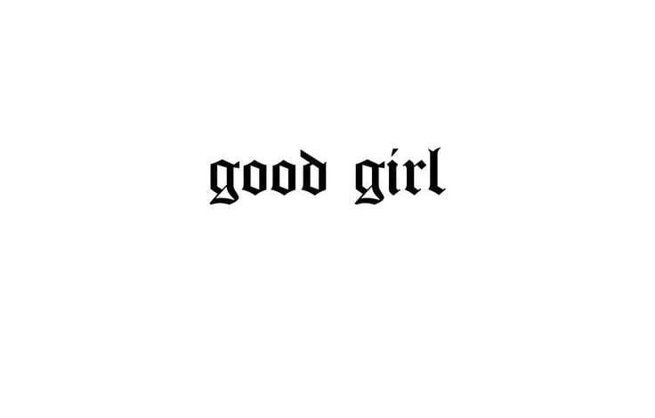 MİNİMAL BOY GOOD GİRL (İYİ KIZ) DÖVME 