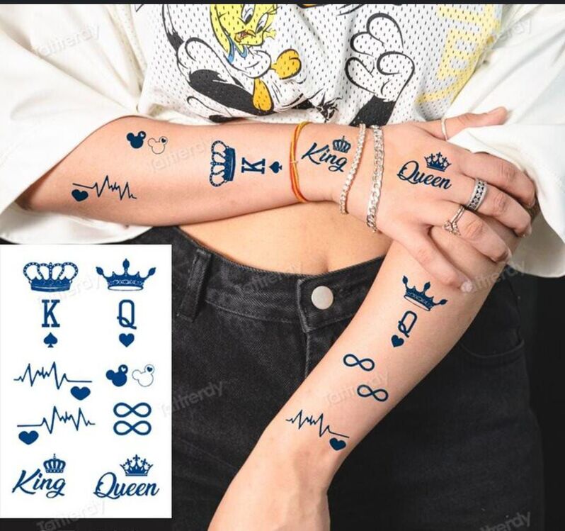 KING QUEEN DÖVME 