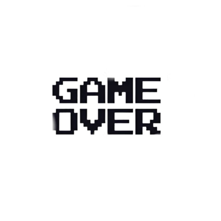 MİNİMAL BOY GAME OVER DÖVME 