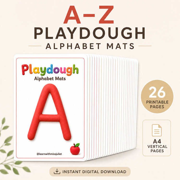 A-Z Playdoughmats (PDF)