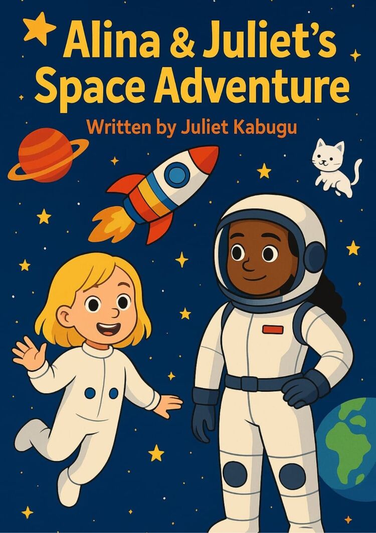 Alina &Juliet's Adventure to space