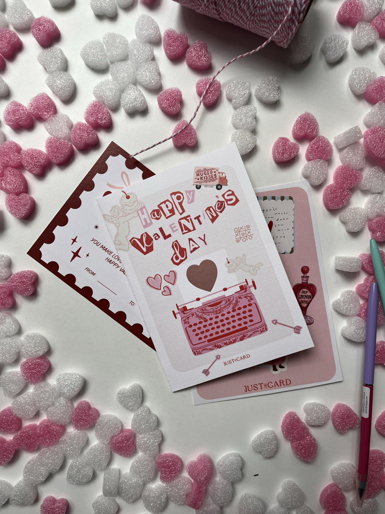 Valentine’s Day Scratch Card Set